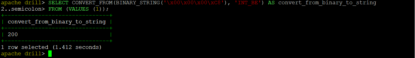 drill binary to string function cloudduggu