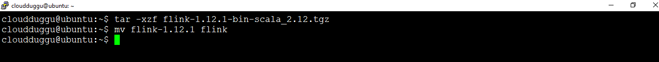 flink extract cloudduggu