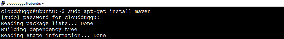cloudduggu oozie maven installation